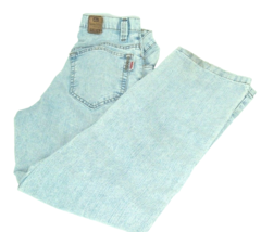Vtg Jeans Gasoline Industry denim division B and A light wash 32x31 retro 90s - £47.55 GBP