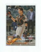 Buster Posey (San Francisco Giants) 2018 Topps Opening Day Card #5 - £2.34 GBP