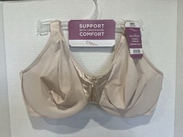 OLGA Side Support Ultimate Comfort UW Bra GK5006R Beige/Nude Size 38DD NWT - £15.39 GBP