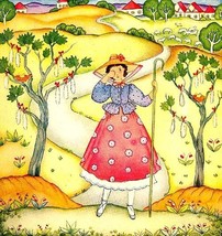 Little Bo Peep 1940s Original Book Art Print Margot Austin - £9.66 GBP