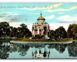 Band Pavilion Forest Park St Louis Missouri MO UNP DB Postcard W18 - $3.91