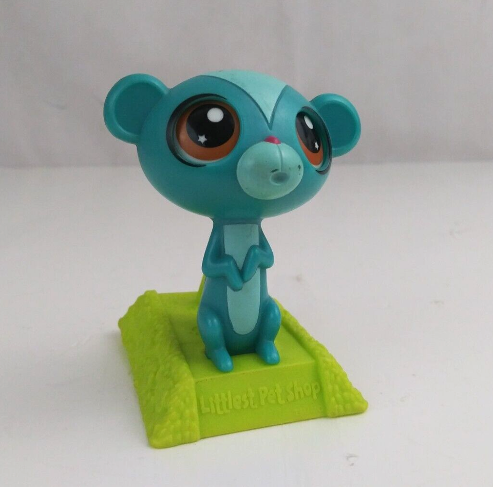 2012 Hasbro Littlest Pet Shop #4 Sunil Nevla McDonald&#39;s Toy Works - $3.95