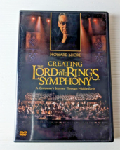 howard shore creating the lord of the rings symphony dvd 2004  - £3.87 GBP