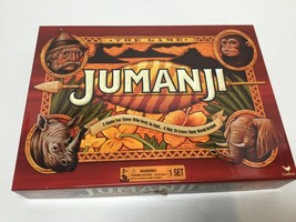 100% Complete Jumanji The Game Family Board Cardinal Games Ages 5+ MINT FAST S&amp;H - £14.46 GBP