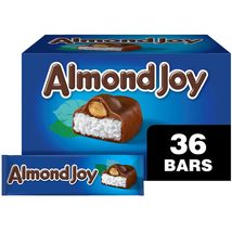 ALMOND JOY Coconut and Almond Chocolate Candy Bars, 1.61 oz (36 Count) - £38.94 GBP