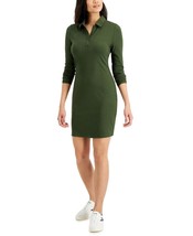 MSRP $39 Love, Fire Juniors Polo Dress Green Size Medium - £8.37 GBP