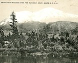 Vtg Postcard c 1908 Mt. Shasta From Mccloud Fish Hatchery CA Shasta Rout... - $13.32