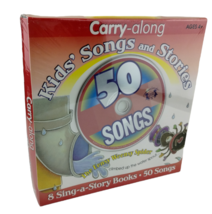 Carry-Along Kids Songs Stories 8 Sing a Story Kids Books 50 Songs (New) - £18.03 GBP