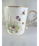 Grace Teaware Spring Mug Tea Coffee Cup Bunny Rabbit Fine Porcelain East... - $27.12 CAD