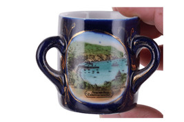 c1910 Catalina Island California Souvenir Toothpick holder - $94.05