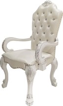 Ivory &amp; Bone Button Tufted Arm Chairs (Set of 2) - £635.78 GBP