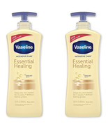 Pack of (2) New Vaseline Intensive Care Essential Healing Lotion 20.3 oz - $25.10