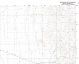 Ragged Top Mtn., Nevada 1981 Vintage USGS Topo Map 7.5 Quadrangle Topogr... - $23.99