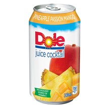 12 X Dole Pineapple Passion Mango Fruit Juice 340ml/11.5oz Each -Free Shipping - $36.77