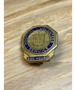 Vintage Pollack Hospital Volunteer Service 200 Hours Lapel Pin Award KG JD - €12,85 EUR Vintage Pollack Hospital Volunteer Service 200 Hours Lapel Pin Award KG JD - €12,85 EUR