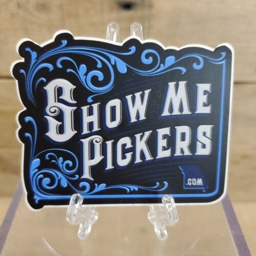 Show Me Pickers 3&quot; X 2.5&quot; Sticker - $0.99