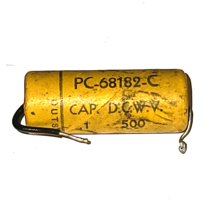 Vintage AEROVOX .1 500V 100NF AXIAL CAPACITOR - $3.92