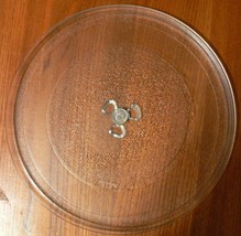 10&quot; GE WB49X10229 Microwave Glass Turntable Plate Replacement Good Clean! - $39.19