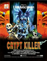 Crypt Killer Arcade FLYER Original 1995 Video Game Horror Halloween Vers... - $12.35