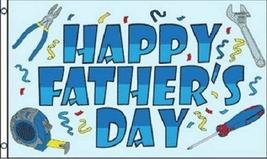 Trade Winds Happy Fathers Day Flag Party Banner Sign for Dad Large 3x5 Foot Indo - £3.83 GBP