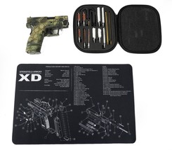 Springfield XD Gun Cleaning Mat with Universal Cleaning Kit Diagram Sche... - £19.58 GBP