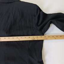 Danny & Nicole RN#67473 Women's Black 3-Button Blazer Jacket Size 12P image 5