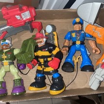 3-Vintage Rescue Heroes  Billy Blazes 6&quot; Action Figures - £19.78 GBP