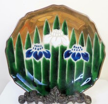 Vintage Lotus Art Deco Inspired Plate Toyo 7.5 Inch - £18.99 GBP