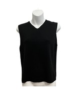 Eileen Fisher Wool Sleeveless Knit Tank Top Size Medium Italian Yarn Cla... - $47.52