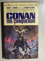 Conan The Conqueror By Robert E Howard &amp; L.S. De Camp (1967) Lancer Paperback - £11.82 GBP