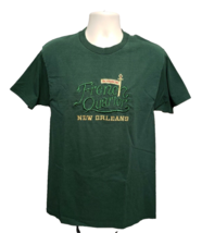 New Orleans Bourbon French Quarter Adult Large Green TShirt - £13.52 GBP