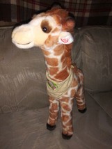 Geoffrey Toys R Us Giraffe Plush 19&quot; Talks Makes Sound Tested &amp; Works 20... - $49.49