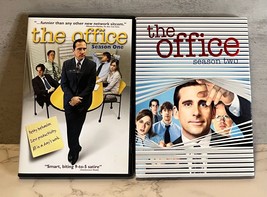 The Office Season 1 &amp; 2 DVD Box Set- Michael, Pam, Jim, Dwight, Kevin, Oscar + - £4.45 GBP