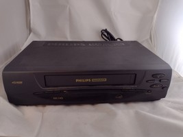 Philips Magnavox VRA411AT22 Vcr Vhs Video Cassette Recorder Tested Works! - $29.99