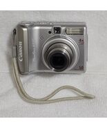Canon PowerShot A530 Silver Digital Camera - NON-WORKING / PARTS or REPAIR - $1,712.06 MXN