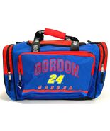 Vintage Rare Nascar Jeff Gordon 24 Duffel Bag - Black Blue Red - $19.49