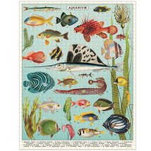 Cavallini Papers &amp; Co. 1000 Piece Vintage Jigsaw Puzzle - £22.42 GBP