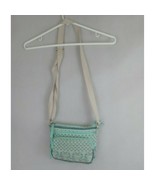 Mint Green, Pink, &amp; Blue Shoulder Crossover Purse With Beautiful Hearts ... - $12.16 CAD