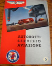 1949 Original Italian Viberti Aviation Airport Gas Fuel Truck Color Broc... - £50.88 GBP