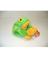 TY Beanie Babies Smoochy the Frog 1997 P E PELLETS w tag RARE Mouth 4039... - £3.35 GBP