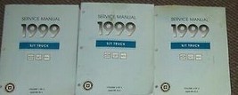 1999 Chevy Blazer S10 S-10 Sonoma Jimmy s/T Service Shop Repair Manual Set Gm - £141.89 GBP