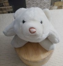 Vintage 1980 GUND 10&quot; White Teddy Polar Bear Snuffles Plush Toy - £31.01 GBP