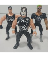 Mattel WWE Action Figure Lot nWo Dennis Rodman Sting Hulk Hogan 1998 - $19.75