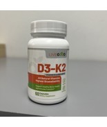 LiveGood - Vitamin D3 &amp; K2, bone &amp; immune support 60 caps - £11.14 GBP