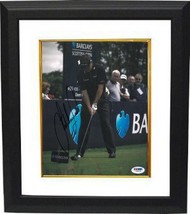 Lee Westwood signed 8x10 Photo Custom Framed Barclay&#39;s Scottish Open- PS... - £97.07 GBP