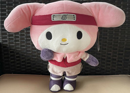 Kidrobot Naruto Shippuden x Hello Kitty My Melody Sakura Haruno 13” Plus... - $89.99