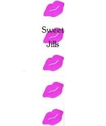 Kiss Pink Lips Indoor/Outdoor Temporary Tattoo Tanning Stickers 50ct (BN... - $56.92 MXN