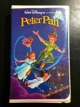 Peter Pan Walt Disney&#39;s Black Diamond Classic Vhs 1990 #960 - £35.55 GBP