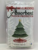Christmas Tree Skirt Floor Protector, Tree Stand Skirt 30" Trim To Fit M... - $3.99