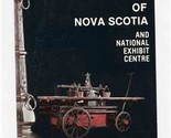Fire Fighters Museum National Exhibit Centre Brochure Yarmouth Nova Scotia  - $13.86